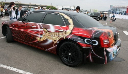 artistic car painting