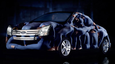 creative automobile ads design