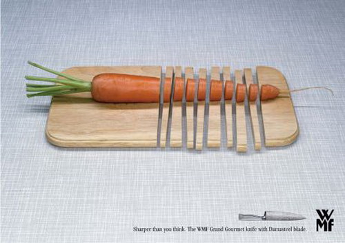 How sharp your knife can be - smart knife ads