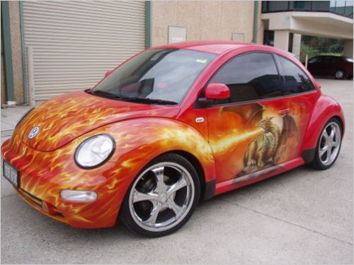 artistic car painting