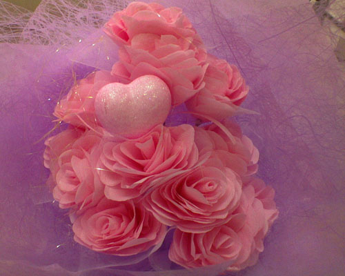 Valentine Flower Design