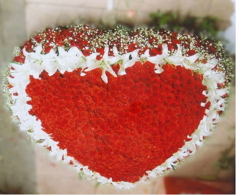 Valentine Flower Design