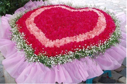 Valentine Flower Design