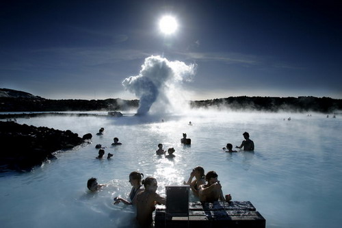 amazing hot spring in the world