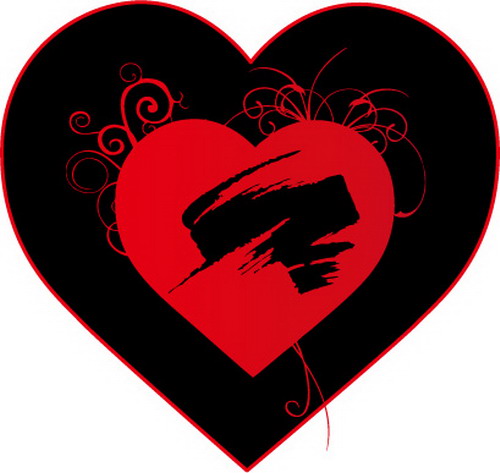 Vector Loving Heart  for Valentine