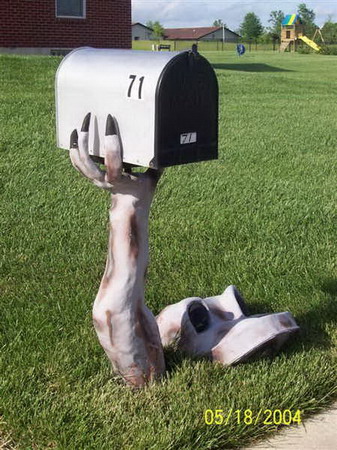 funny mailbox design