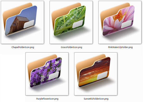 photo Graphic Folder Icons